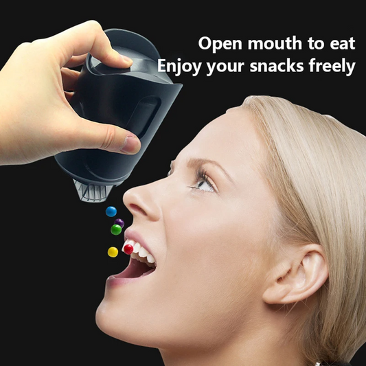 SnackPro Dispenser™️ | Voor handig en hygiënisch snacken onderweg