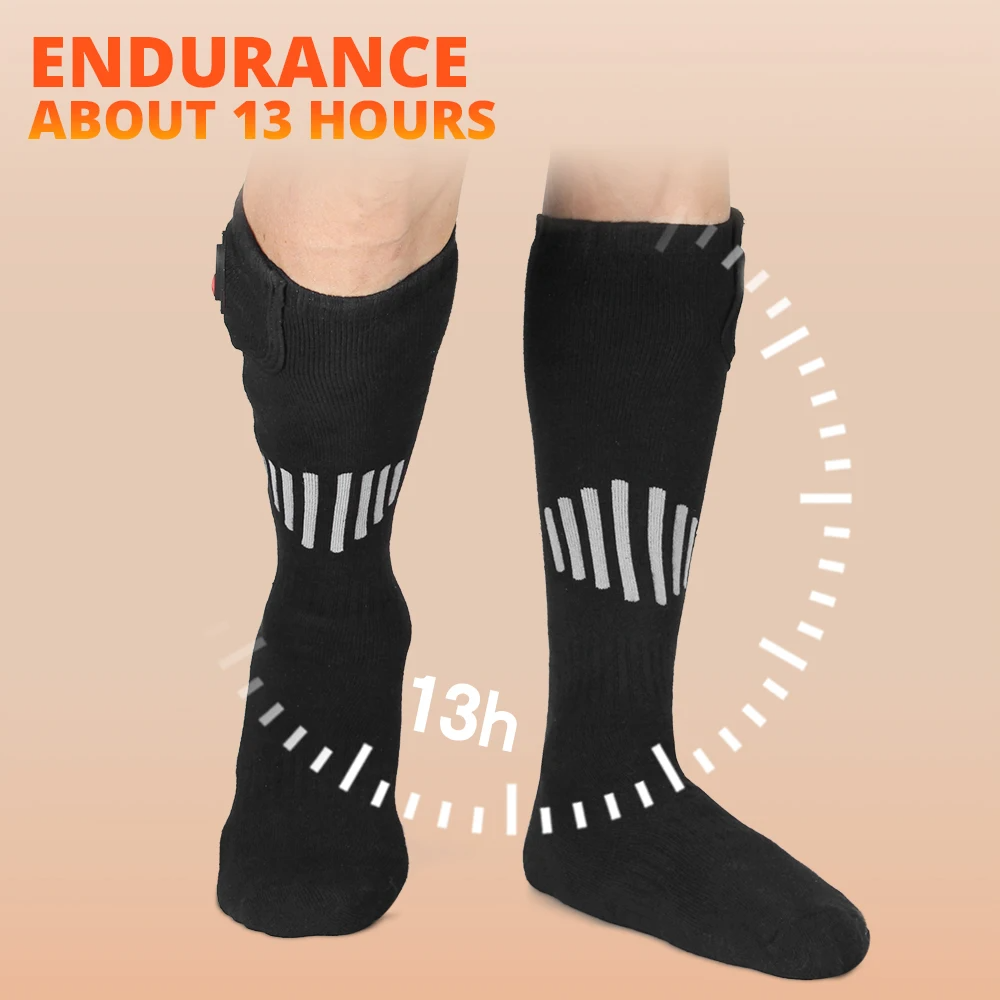 Oplaadbare Heatsocks Deluxe™️ | Nooit meer koude voeten tijdens een wintersport