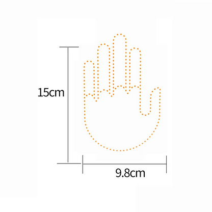 Signal Pro™️ | Deel je rij-gevoelens tijden een Roadtrip met een handgebaar