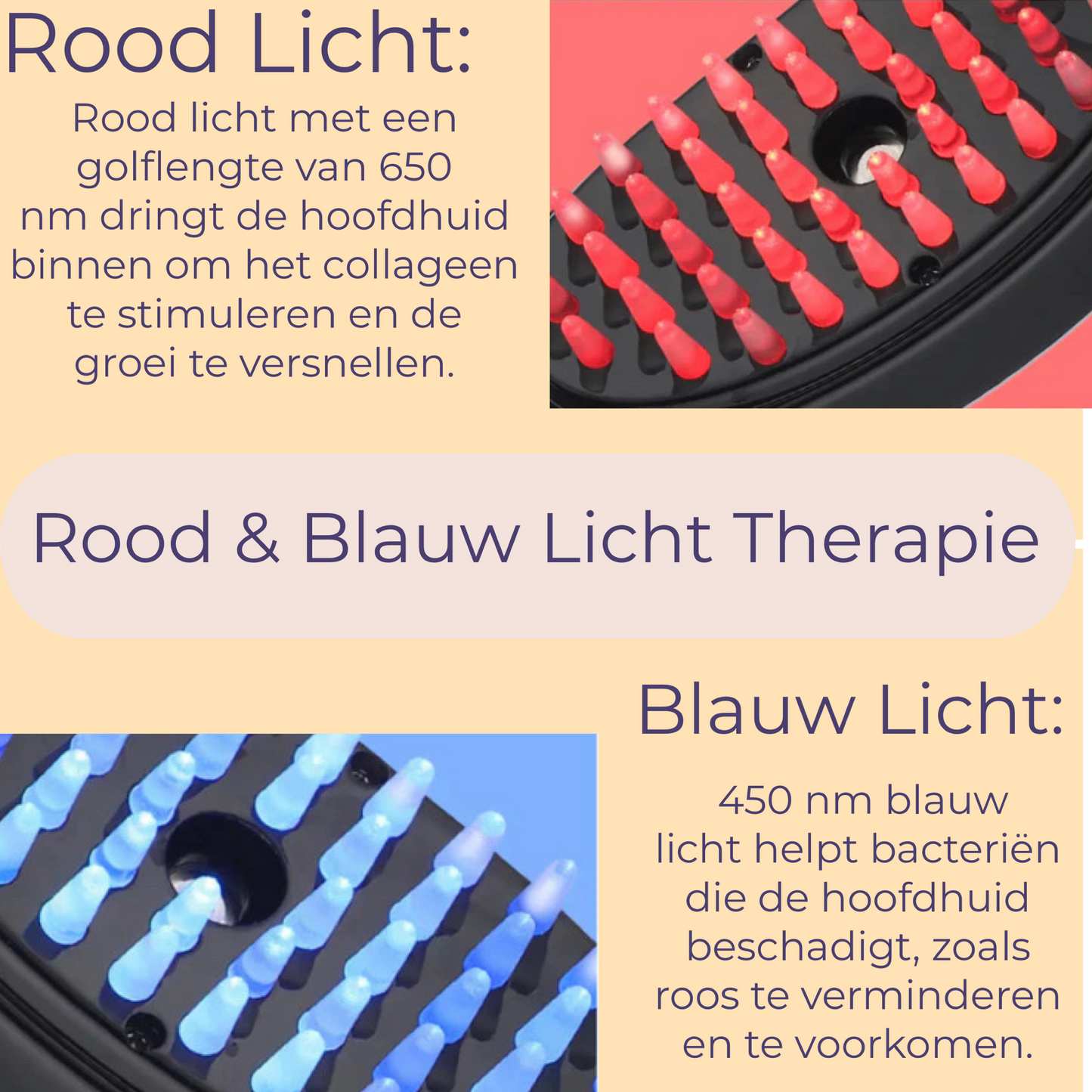 HairBrush Pro™️ | De 4-in-1 borstel voor optimale haargroei